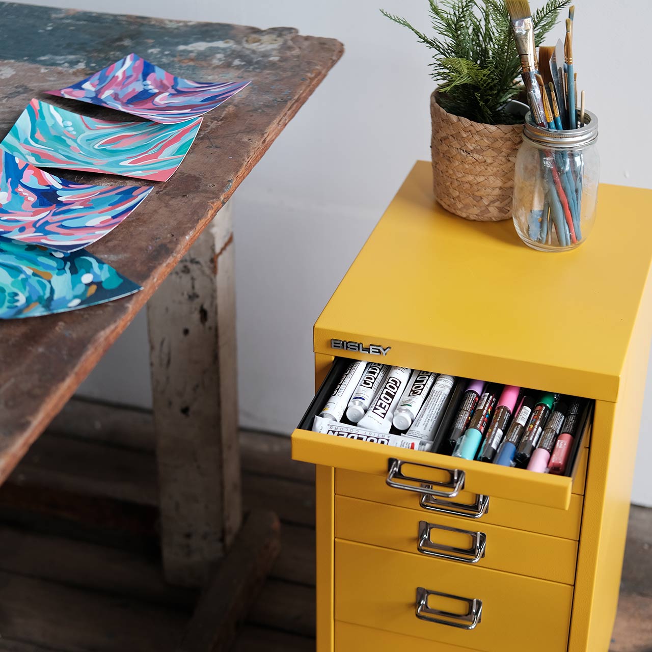 Bisley 8-Laden Stalen Ladeblok